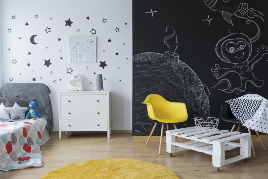 HGDESIGN® Graz Design - Adesivo da parete per cameretta dei bambini, motivo: foresta, animali della giungla, scimmia, bradio, koala, tigre, leone, zoo, decorazione da parete (A