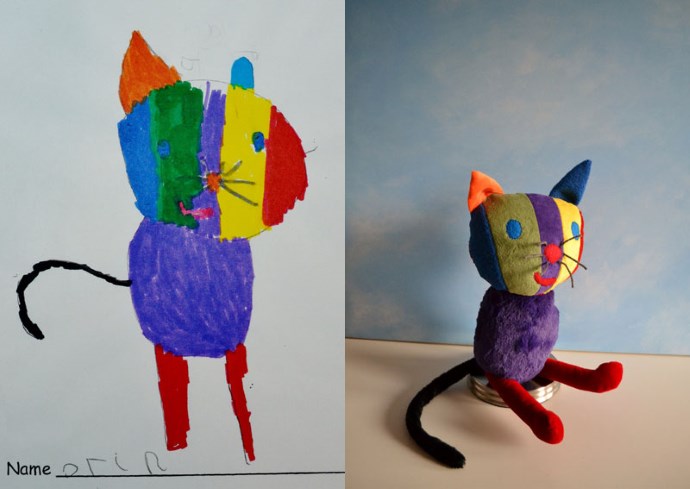 l'arte-di-wendy-tsao-trasforma-i-disegni-dei-bambini-in-teneri-peluche-da-coccolare