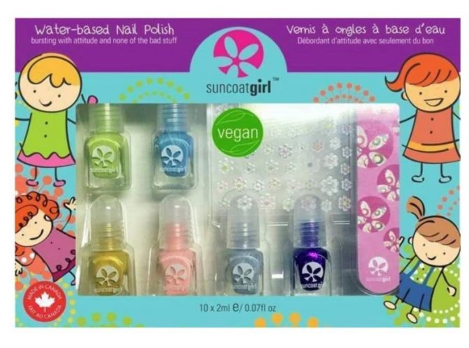 Nailmatic Kids Set Smalti Bambina Rosa: 5 Smalti All'Acqua Per Bambine Dai 3 Anni, Vegani, Senza Odore, Lavabili Con Acqua E Sapone